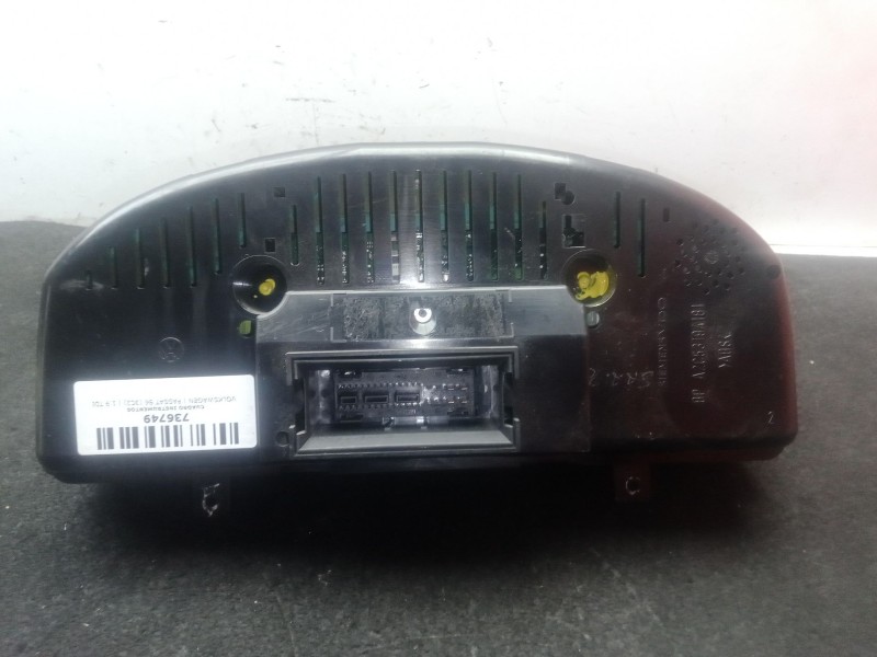 Recambio de cuadro instrumentos para volkswagen passat b6 (3c2) 1.9 tdi referencia OEM IAM 3C0920860N - V0002000  SIEMENS VDO