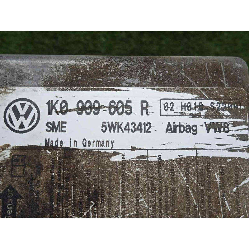 Recambio de centralita airbag para volkswagen golf v berlina (1k1) 1.9 tdi referencia OEM IAM 5WK43412-1K0909605R  SIEMENS
