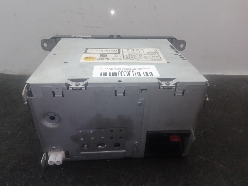 Recambio de sistema audio / radio cd para volkswagen passat b6 (3c2) 1.9 tdi referencia OEM IAM 1K0035186AA  