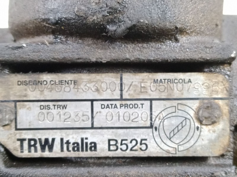 Recambio de cremallera direccion para fiat punto berlina (188) 1.3 jtd cat referencia OEM IAM 37502371 TRW 