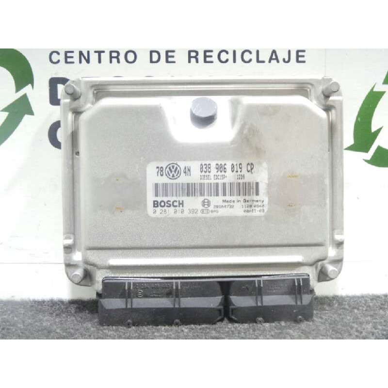 Recambio de centralita motor uce para volkswagen passat berlina (3b3) 1.9 tdi referencia OEM IAM 0281010392-038906019CP-EDC15P B
