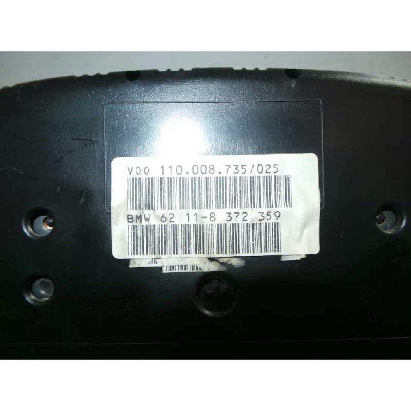 Recambio de cuadro instrumentos para bmw serie 5 berlina (e39) 2.5 24v cat referencia OEM IAM 62118372359-110008735025 VDO 