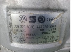 Recambio de compresor aire acondicionado para volkswagen polo iv (9n_, 9a_) 1.2 12v referencia OEM IAM 6Q0820803G - 4472208941 D 2