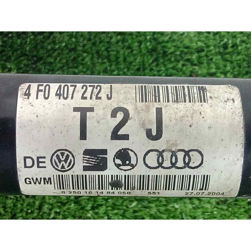Recambio de transmision delantera derecha para audi a6 berlina (4f2) 3.0 v6 24v tdi referencia OEM IAM 4F0407272J SIN.CORONA LON