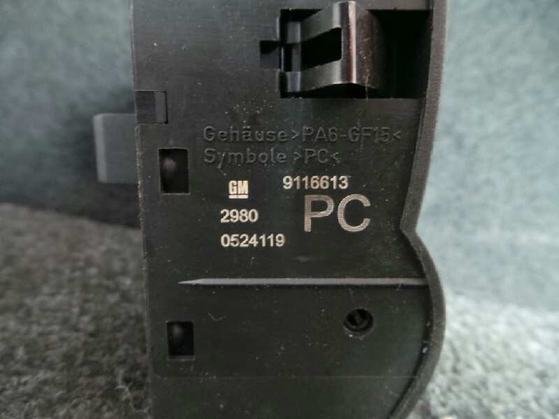 Recambio de interruptor luces para opel corsa c 1.7 16v di cat (y 17 dtl / lk8) referencia OEM IAM 0524119-9116613 CORSA.C 1.ANT