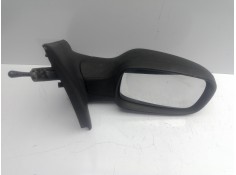 Recambio de retrovisor derecho para renault clio iii 1.2 referencia OEM IAM 12443070 MANUAL NEGRO.PLASTICO