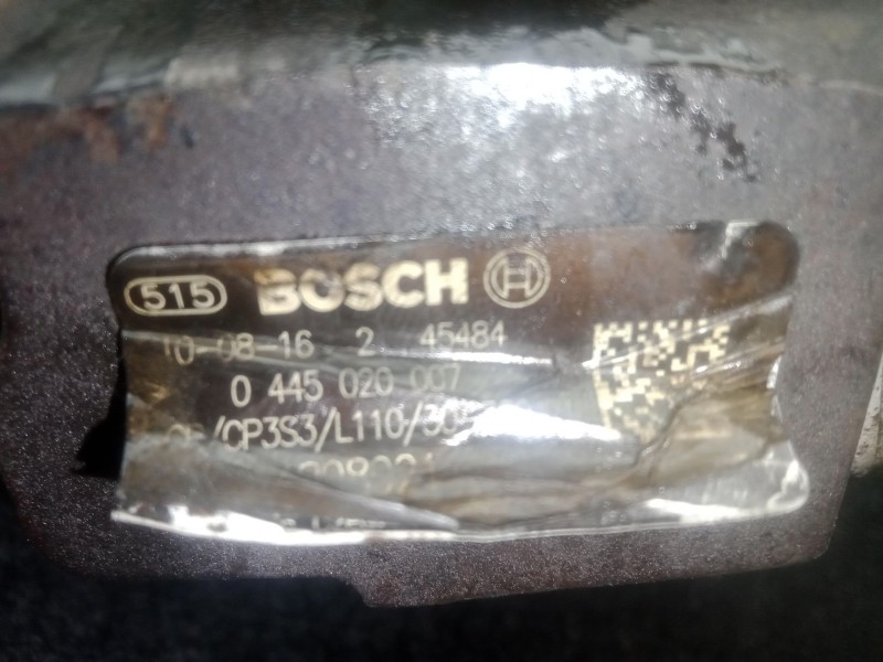 Recambio de bomba inyeccion para iveco eurocargo 5.9 diesel referencia OEM IAM 0445020007  