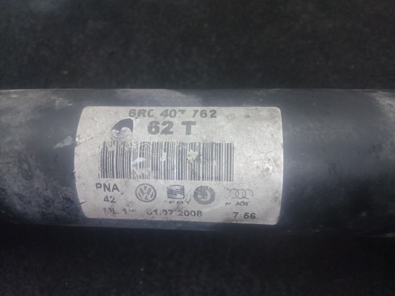 Recambio de transmision delantera derecha para seat ibiza iv (6j5, 6p1) 1.4 referencia OEM IAM 6R0407762  