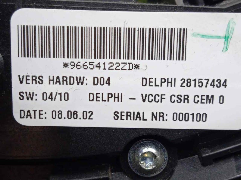 Recambio de mando volante para citroën c5 berlina 1.6 16v hdi fap referencia OEM IAM 28157434  