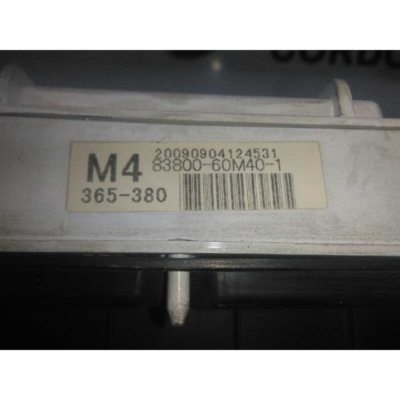 Recambio de cuadro instrumentos para toyota land cruiser (j15) 3.0 turbodiesel cat referencia OEM IAM 8380060M401-M4-365380  