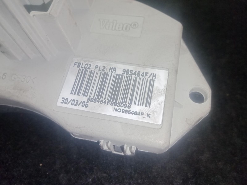Recambio de resistencia calefaccion para bmw 1 (e87) 118 d referencia OEM IAM 985464FH  VALEO