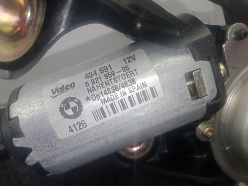 Recambio de motor limpia trasero para bmw 1 (e87) 118 d referencia OEM IAM 692195905 - 404891  VALEO
