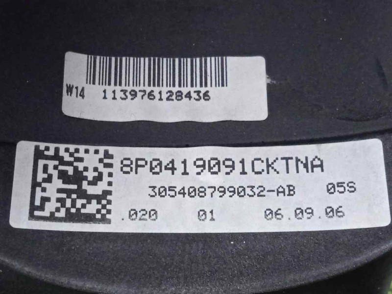 Recambio de volante para audi a3 (8p) 1.9 tdi referencia OEM IAM 8P0419091 CUERO 