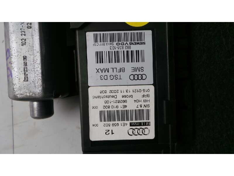 Recambio de motor elevalunas delantero derecho para audi a8 (4e2) 4.2 quattro referencia OEM IAM 4E1959802-4E1610802-5WK831103-0