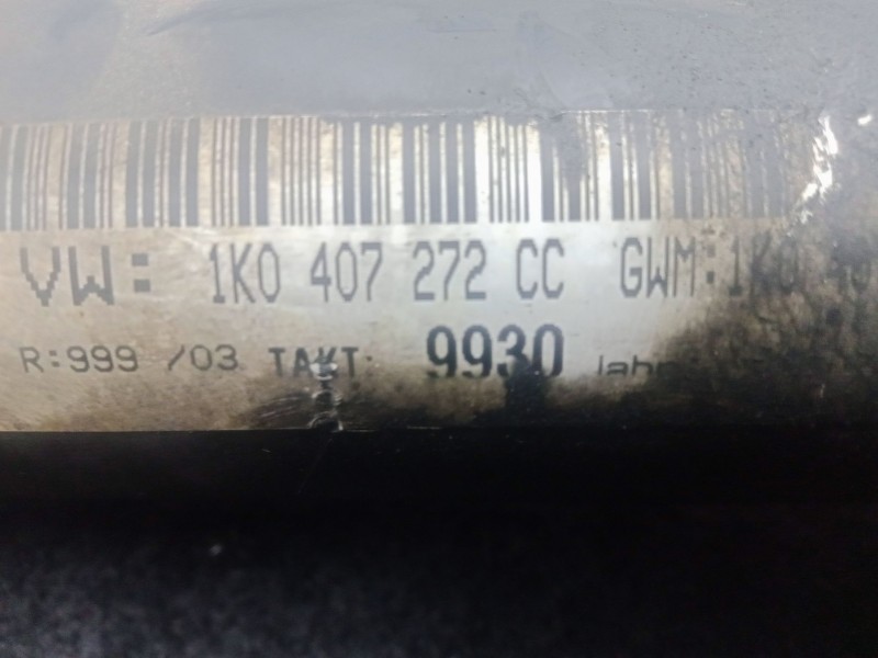 Recambio de transmision delantera derecha para volkswagen golf v (1k1) 1.9 tdi referencia OEM IAM 1K0407272CC  