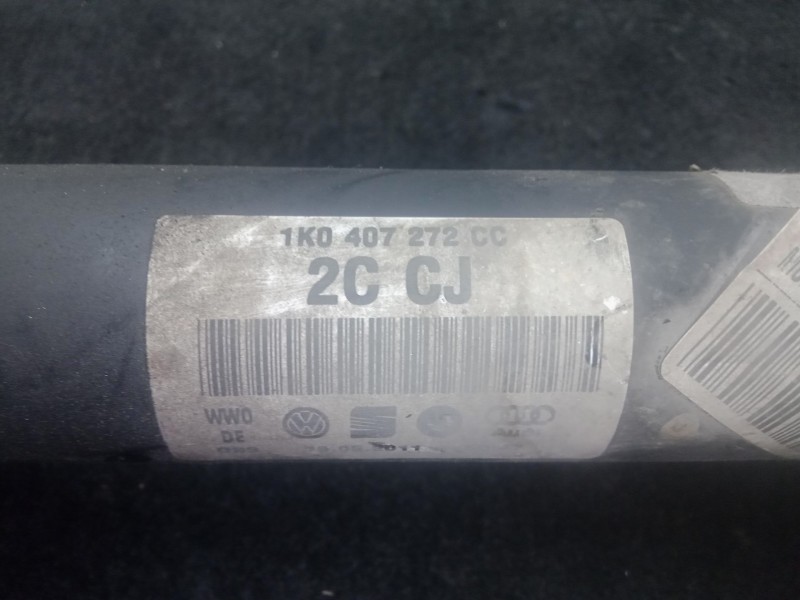 Recambio de transmision delantera derecha para seat altea xl (5p5, 5p8) 1.6 tdi referencia OEM IAM 1K0407272CC  