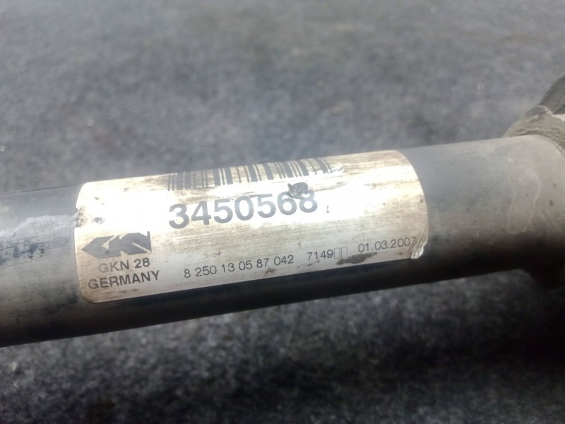 Recambio de transmision delantera derecha para bmw x3 (e83) 2.0 i referencia OEM IAM 3450568 - 8250130587042  