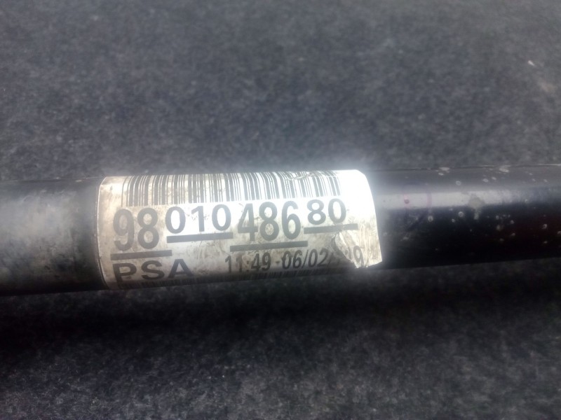 Recambio de transmision delantera derecha para citroën c4 cactus 1.5 bluehdi 100 referencia OEM IAM 9801048680  