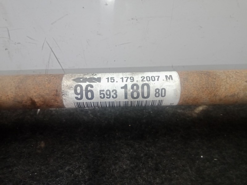 Recambio de transmision delantera izquierda para peugeot 207 1.4 hdi referencia OEM IAM 9659318080  