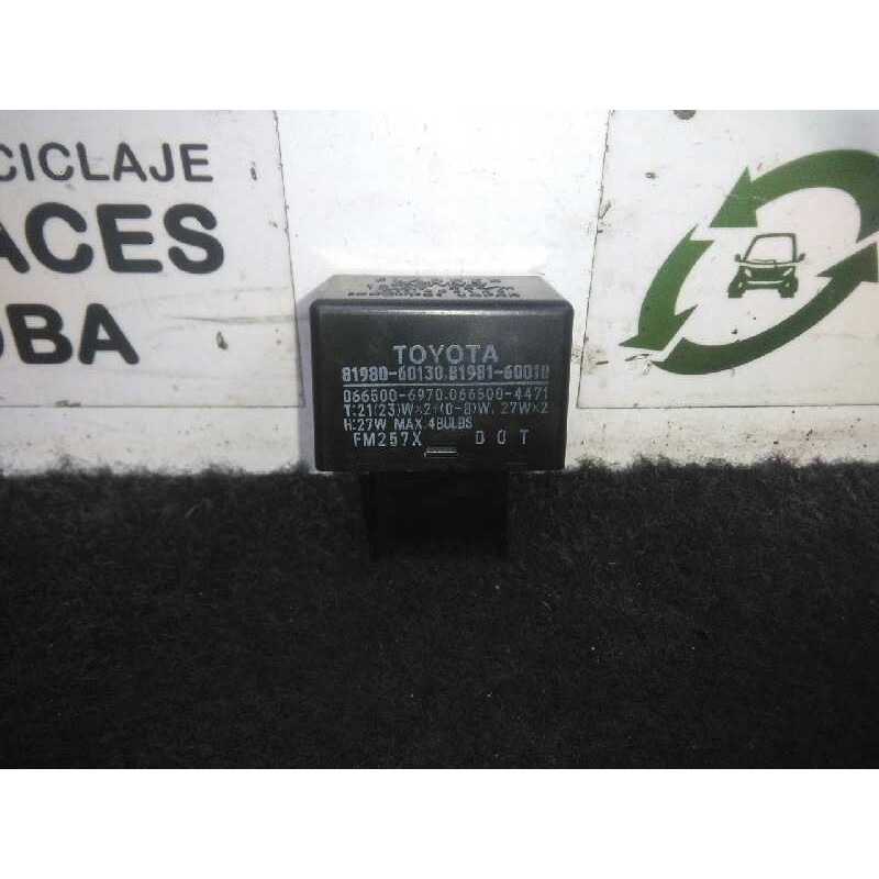 Recambio de rele para toyota land cruiser (j15) 3.0 turbodiesel cat referencia OEM IAM 8198060130-8198160010-0665006970-06650044