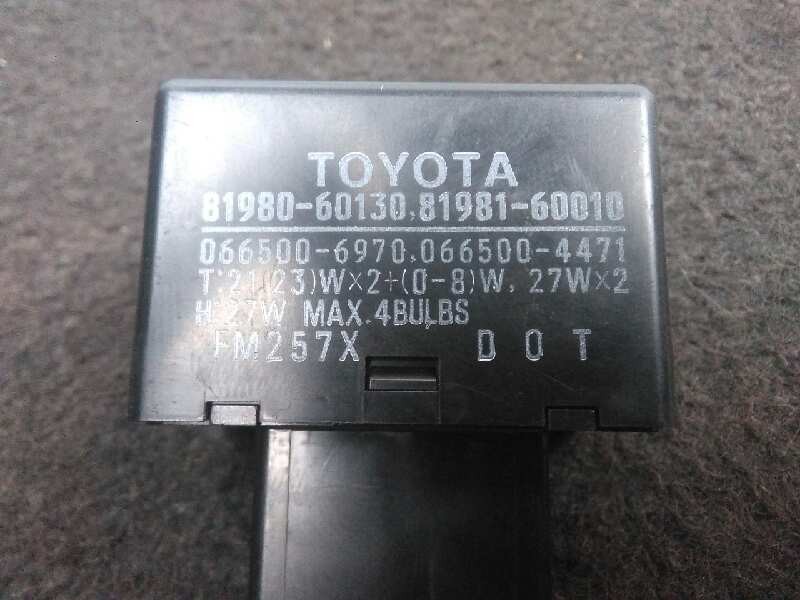 Recambio de rele para toyota land cruiser (j15) 3.0 turbodiesel cat referencia OEM IAM 8198060130-8198160010-0665006970-06650044