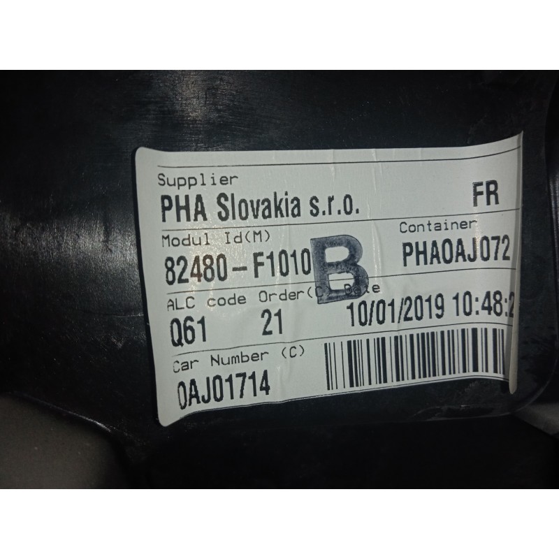 Recambio de elevalunas delantero derecho para kia sportage 1.6 crdi cat referencia OEM IAM 82480F1010-92801300100 18-21 - ELECTR