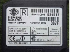 Recambio de antena para nissan almera (n16/e) 1.5 dci turbodiesel cat referencia OEM IAM 285909F902 - 5WK48050B ANTENA LLAVE CON 2