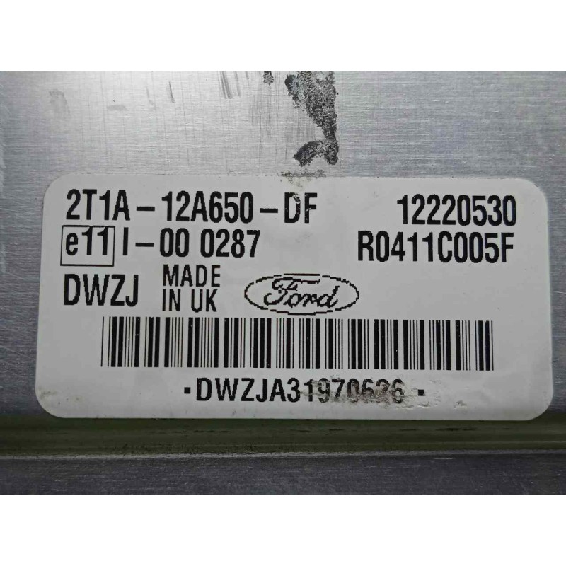 Recambio de centralita motor uce para ford transit connect (tc7) 1.8 tddi turbodiesel cat referencia OEM IAM R0411C005F-2T1A12A6