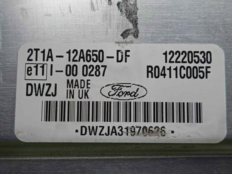 Recambio de centralita motor uce para ford transit connect (tc7) 1.8 tddi turbodiesel cat referencia OEM IAM R0411C005F-2T1A12A6