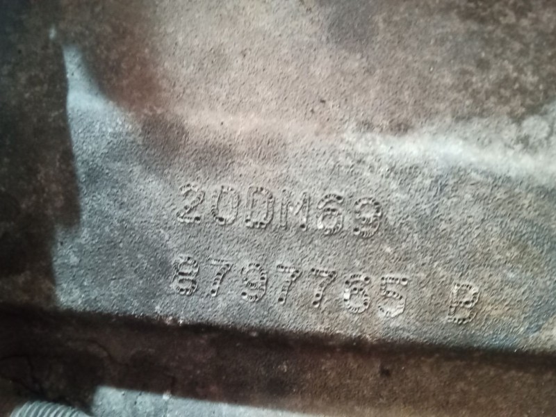 Recambio de caja cambios para peugeot 307 (3a/c) 1.6 hdi referencia OEM IAM 20DM69 MANUAL 5 VELOCIDADES