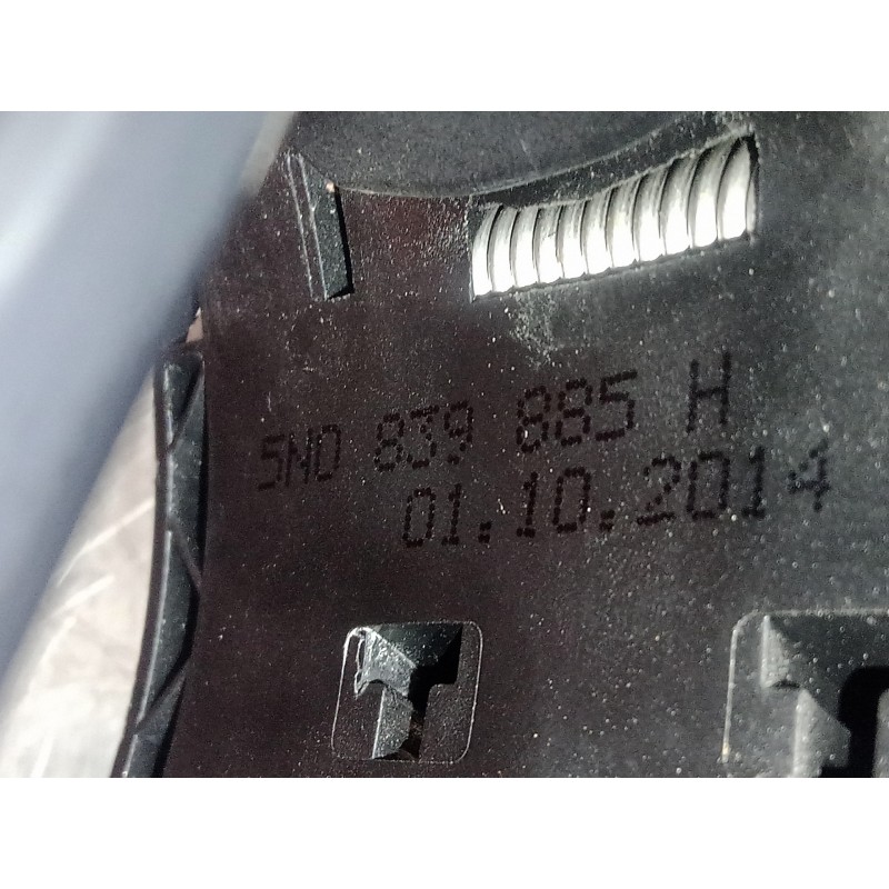 Recambio de maneta exterior trasera derecha para seat ibiza (6j5) 1.2 tdi referencia OEM IAM 5N0839885H  