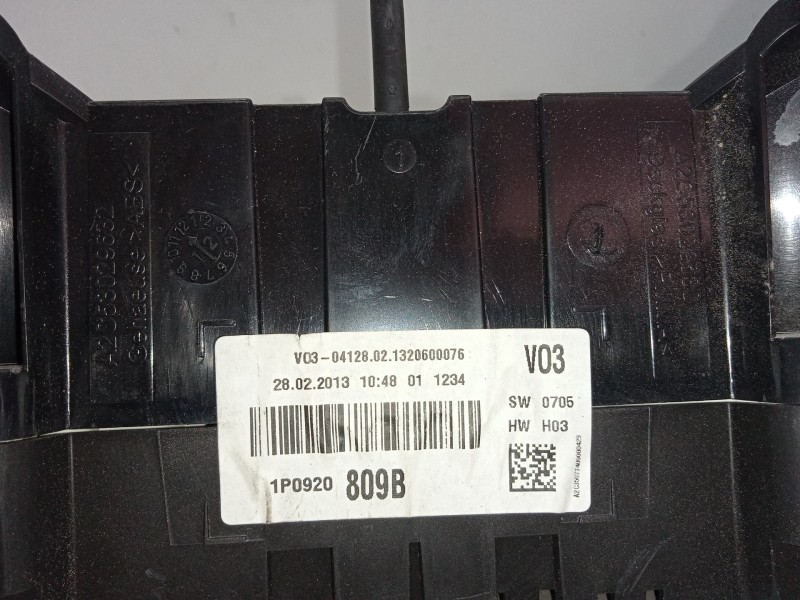 Recambio de cuadro instrumentos para seat altea xl (5p5) 1.6 bivalent - gasolina / gas licuado del petróleo. gpl referencia OEM 