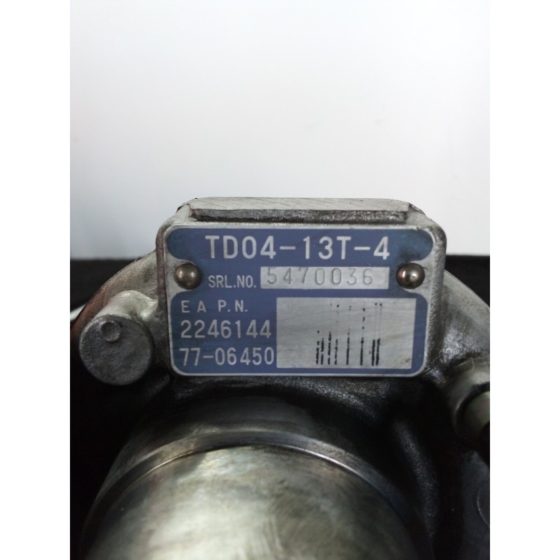 Recambio de turbocompresor para bmw serie 5 berlina (e39) 2.5 24v turbodiesel cat referencia OEM IAM 5470036-2246144-7706450-TD0
