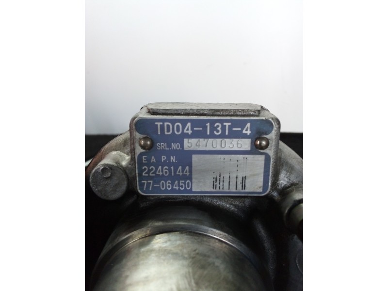 Recambio de turbocompresor para bmw serie 5 berlina (e39) 2.5 24v turbodiesel cat referencia OEM IAM 5470036-2246144-7706450-TD0
