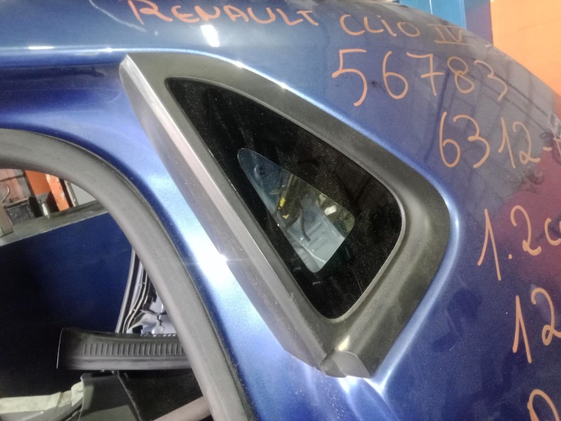 Recambio de luna custodia trasera izquierda para renault clio iv 1.2 tce energy referencia OEM IAM   