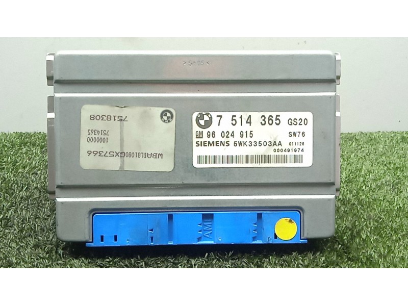 Recambio de centralita cambio automatico para bmw 5 (e39) 530 d referencia OEM IAM 7514365 - 96024915 SIEMENS 