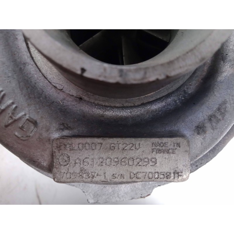 Recambio de turbocompresor para mercedes-benz clase m (w163) 2.7 cdi 20v cat referencia OEM IAM 7098371-A6120960299  
