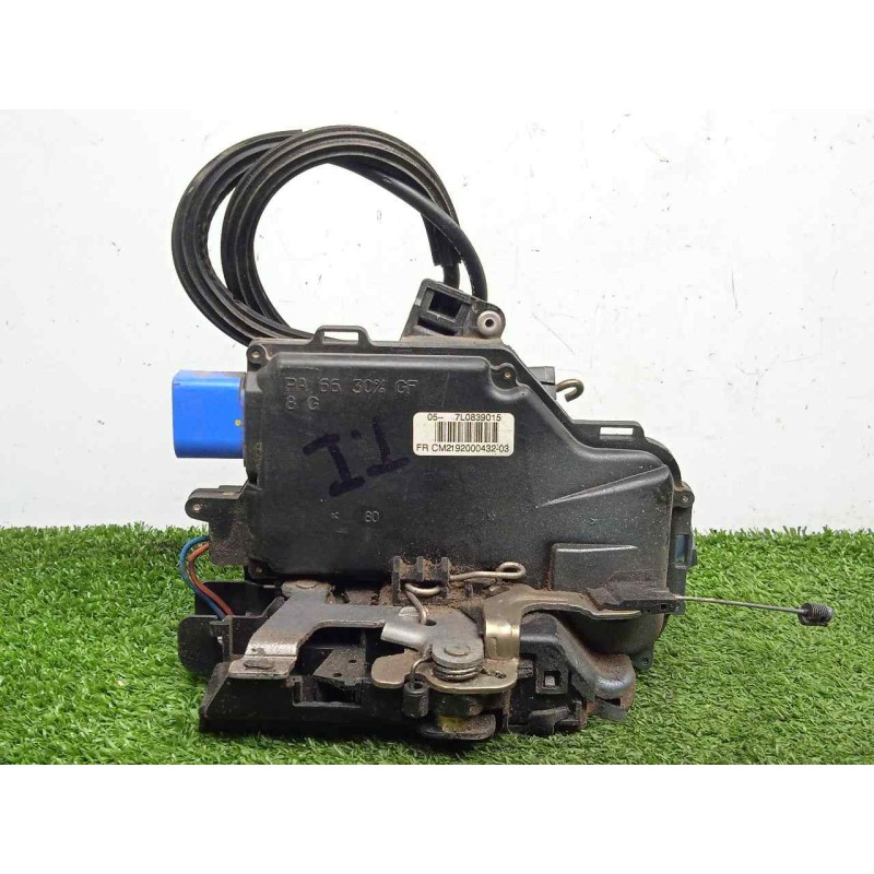 Recambio de cerradura puerta trasera izquierda para seat altea (5p1) 1.6 referencia OEM IAM 7L0839015 7.PINES CONECTOR.AZUL