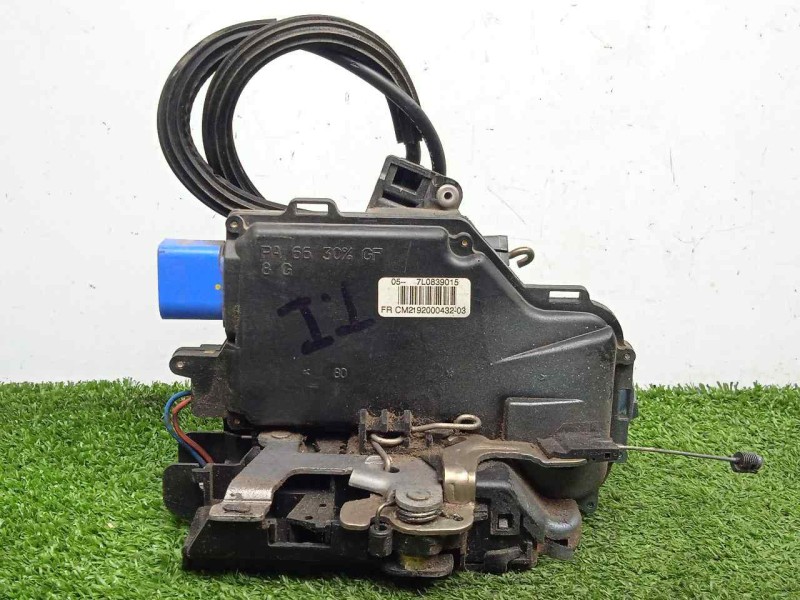 Recambio de cerradura puerta trasera izquierda para seat altea (5p1) 1.6 referencia OEM IAM 7L0839015 7.PINES CONECTOR.AZUL