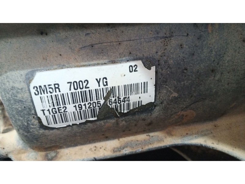 Recambio de caja cambios para mazda 3 (bk) 1.6 di turbo referencia OEM IAM 3M5R7002YG 5 VELOCIDADES 