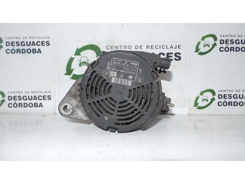 Recambio de alternador para nissan micra (k11) 1.3 16v cat referencia OEM IAM 0123115010-231000U060 BOSCH - 65.A POLEA.FIJA - PO