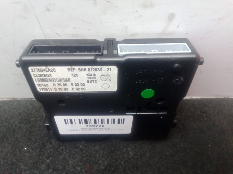 Recambio de modulo electronico para nissan qashqai ii (j11, j11_) 1.5 dci referencia OEM IAM 277604EA2C - 5HB01203021  