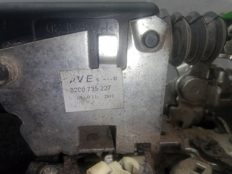 Recambio de cerradura puerta delantera izquierda para dacia duster (hs_) 1.5 dci (hsaj) referencia OEM IAM 8200735227  