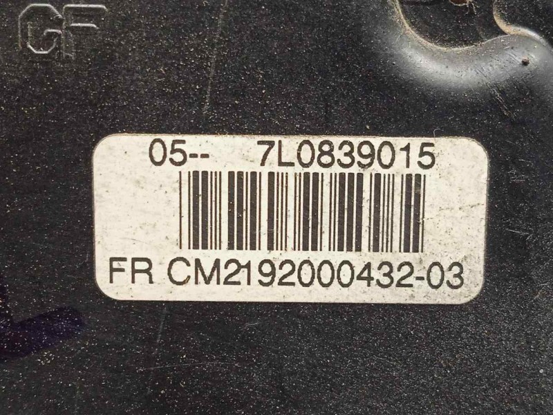 Recambio de cerradura puerta trasera izquierda para seat altea (5p1) 1.6 referencia OEM IAM 7L0839015 7.PINES CONECTOR.AZUL