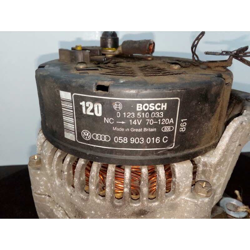 Recambio de alternador para audi a6 berlina (4b2) 1.8 t referencia OEM IAM 058903016C-0123510033 BOSCH 120 A