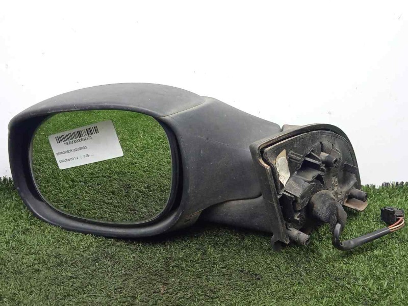 Recambio de retrovisor izquierdo para citroën c3 1.4 referencia OEM IAM  02-09 - ELECTRICO - 3.PINES NEGRO.PLASTCO