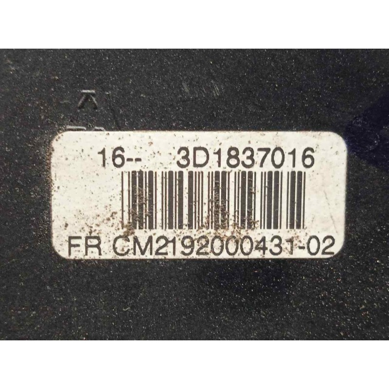 Recambio de cerradura puerta delantera derecha para seat altea (5p1) 1.6 referencia OEM IAM 3D1837016 9.PINES CONECTOR.AZUL