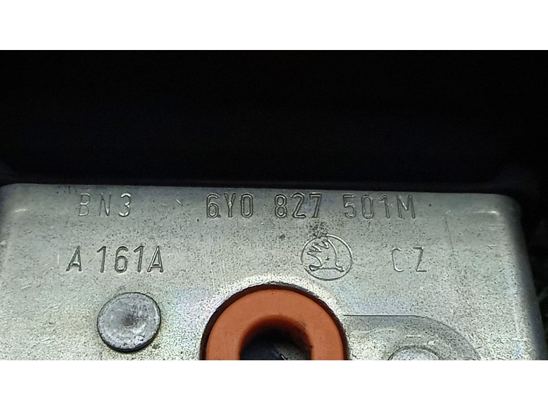 Recambio de cerradura maletero / porton para skoda fabia i (6y2) 1.2 referencia OEM IAM 6Y0827501M  3.PINES