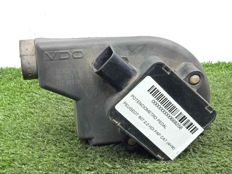 Recambio de potenciometro pedal para peugeot 807 2.2 hdi fap cat (4hw) referencia OEM IAM 9643365680  