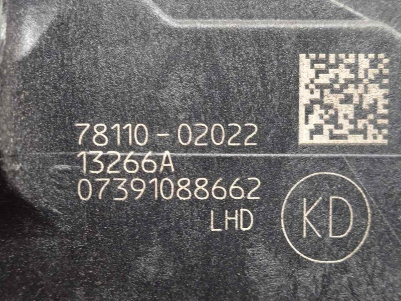 Recambio de potenciometro pedal para toyota avensis (t27) 2.2 d-4d cat referencia OEM IAM 7811002022  